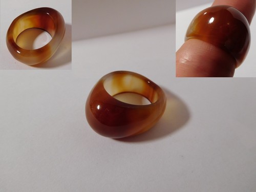 Superbe bague cornaline - superbe,