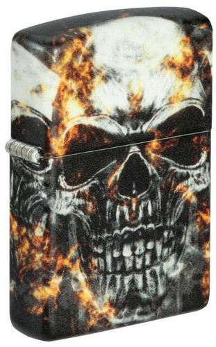 Zippo smoky crâne design - smoky,