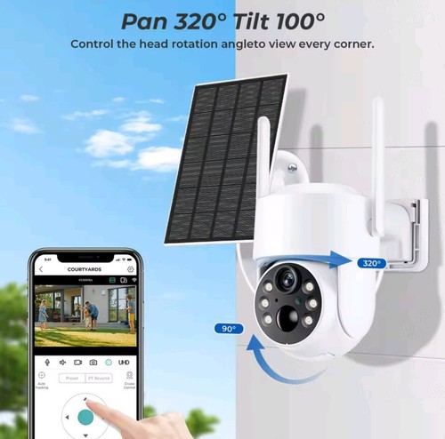 Caméra surveillance 4mp wifi - caméra,