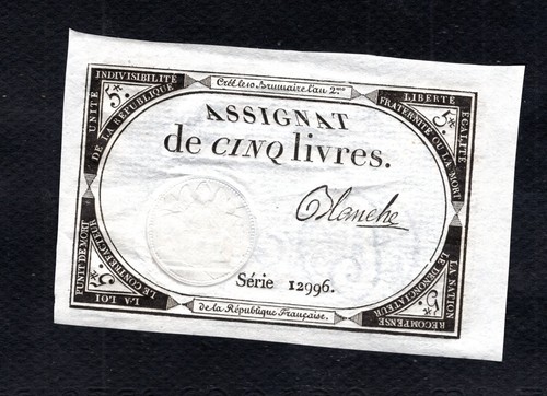 Assignat livres an 2 31 - assignat,