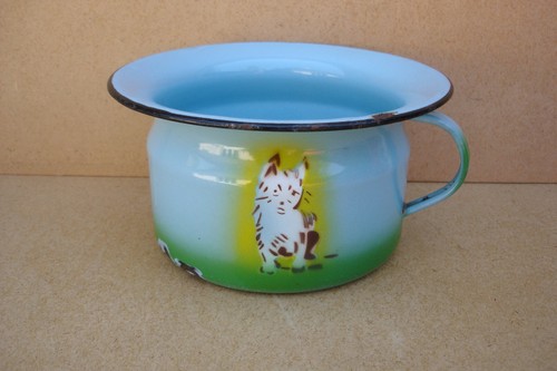 Ancien pot chambre - d, enfant