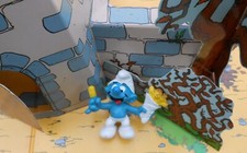 20131 Schtroumpf cornet pommes