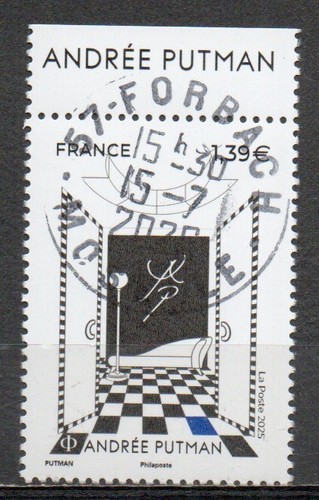 France 2025 timbre andrée - france,