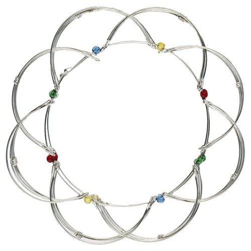 Mandala grillage décoratif - 4d,