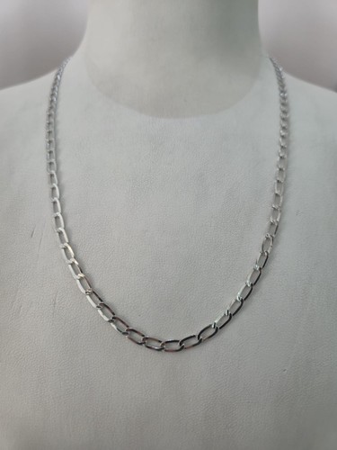 Collier blanc 18k - or, massif