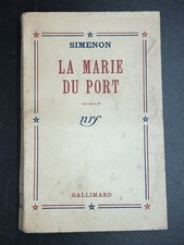 La Marie du Port, Simenon - NRF Collection Blanche