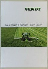 prospectus brochure faucheuse à disques Fendt tracteur tractor traktor prospekt