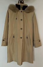 Manteau 3/4 Femme "Un Jour Ailleurs" Jaune Crème Taille Fr.38