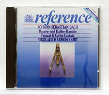 NIKOLAUS HARNONCOURT, EQUILUZ - JS BACH Peasant & Coffee Cantata TELDEC CD NM