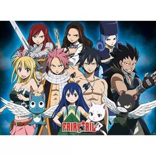 Fairy Tail - Affiche "groupe"