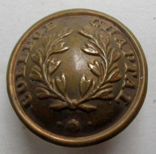 Bouton bombé métal doré - métal,
