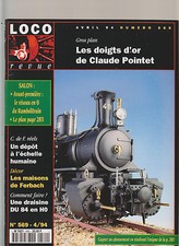 LOCO REVUE N°569 DEPOT D AUDUN LE ROMAN / MALLET AU 22,5 / RAMBOLITRAIN / JEP HO
