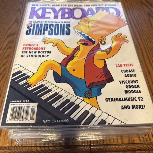 Keyboard magazine lot - keyboard, lot: