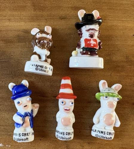 Lot fèves lapins - lot, crétins