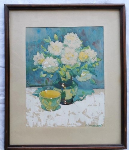 Tableau aquarelle sur papier - aquarelle,