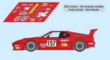 Autocollants BMW M1 Le Mans