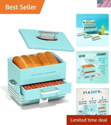 Aqua extra large hot dog - aqua,