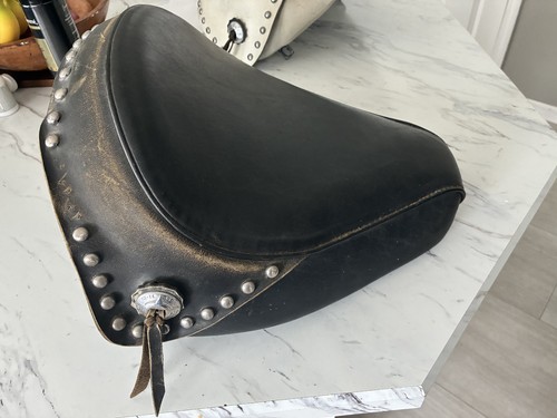 Vintage black leather milsco - vintage,