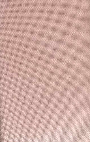 Toile aïda rose - aïda, 80x125cm