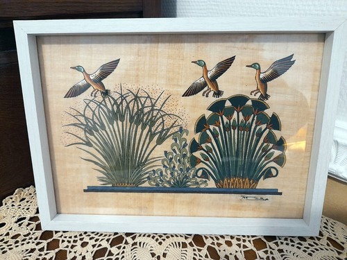 Papyrus égyptien encadré - ,