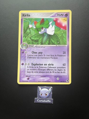 Carte pokémon kirlia - kirlia, 32/101