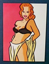 4/1000 expl.  Walter Minus Pin-up Card  Seduction,  "Bianca" 1996 1/1000 limited