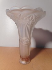 Tulipe lampe verre pressé