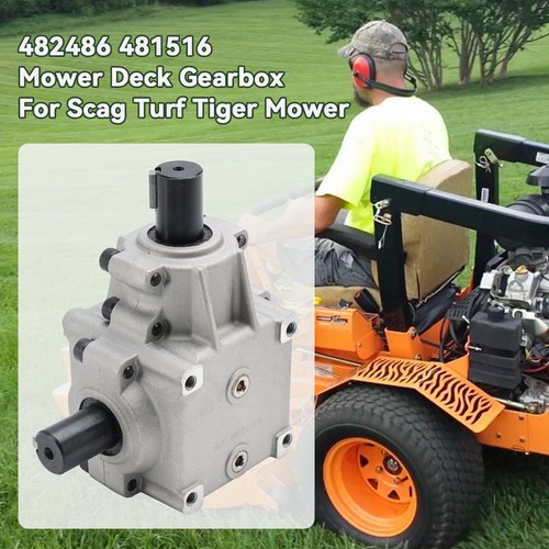 Mower deck gearbox - deck, assembly