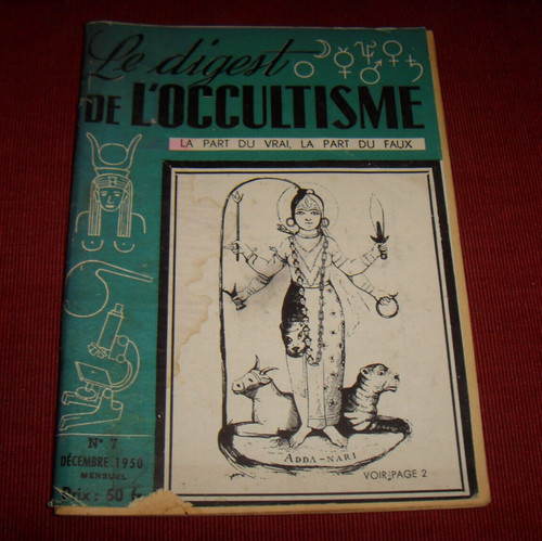 1950 digest occultisme - 1950, l'occultisme