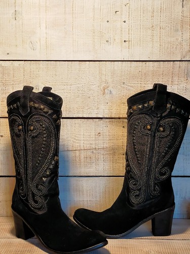 Bottes santiags coralblue - santiags,