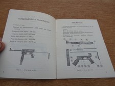 1960 ALGERIE Fascicule Manuel