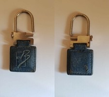 porte-clés B cuir (pc)