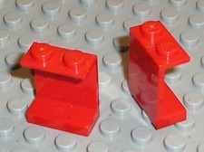 2 x LEGO Red panel 4864a / Set 4563 6989 6375 6392 6286 6984 55814 ... 