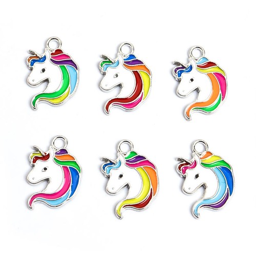 Pièces arc ciel unicorn - pièces, arc-en-ciel