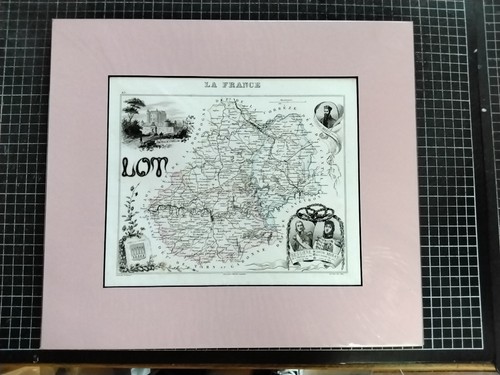 Carte ancienne migeon - carte,