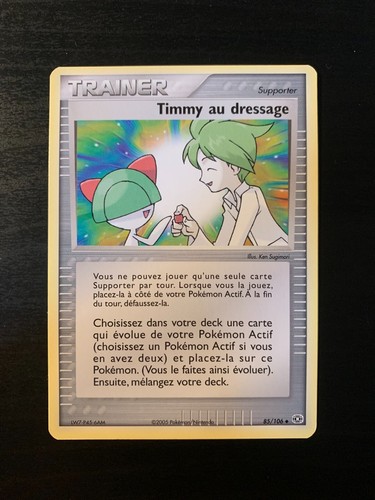 Carte pokémon unco timmy - carte,