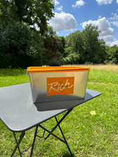 Widow Clicquot Rich Box Paint Pot Grid Tray Ice Cube Lid Metal Tray