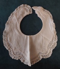 Bavoir de bébé vintage coton