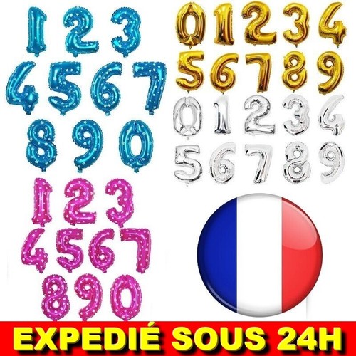 Ballon numéro joyeux - ✅,