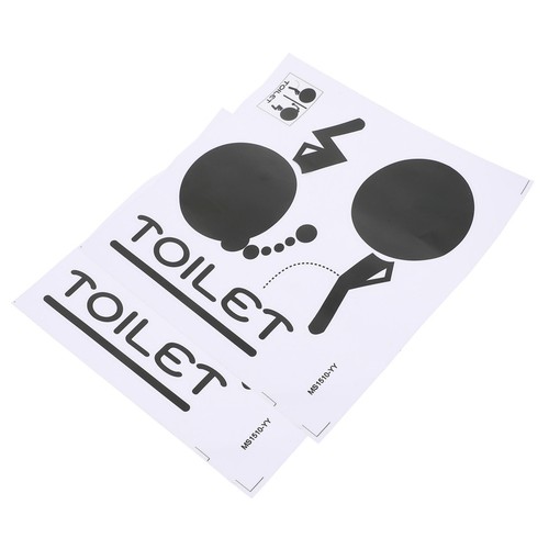 Pcs stickers porte salle de - pcs,