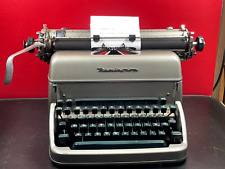Rare Machine à écrire Remington Rand vers 1950 fonctionnelle, déco vintage