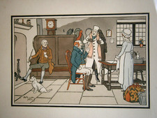 Gravure Harry Elliot Scène