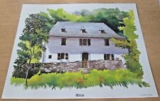 *AFFICHETTE * MAISON TYPIQUE