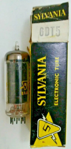 Tube 6dt5 sylvania nos nib - 6dt5,