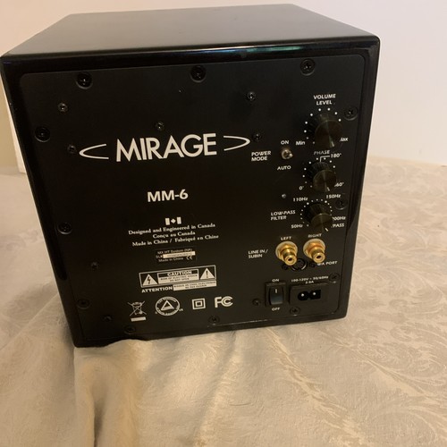 Mirage subwoofer home - mirage,