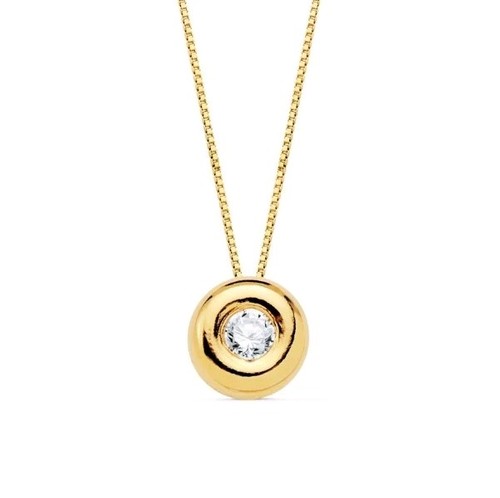 Collier pendentif 18k 750 - collier,