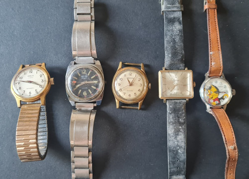 Lot ancienne montre mécanique - lot,