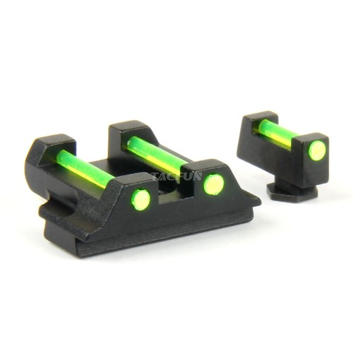 Green fiber optic - green, rear