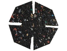 Sachet de 18 gommes acoustiques pour les plots dalles de terrasse, Epa.3 mm