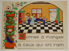 Illustration pieuse de Jeanne